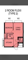 Blk 421A Northshore Straitsview (Punggol), HDB 2 Rooms #542702741